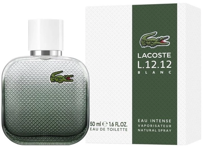 Woda toaletowa męska Lacoste L.12.12 Blanc Eau Intense 50 ml (3616303459901)