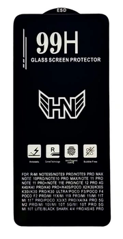 Защитное стекло 99H для Xiaomi Redmi Note 14 4G EU с олеофобным покрытием black