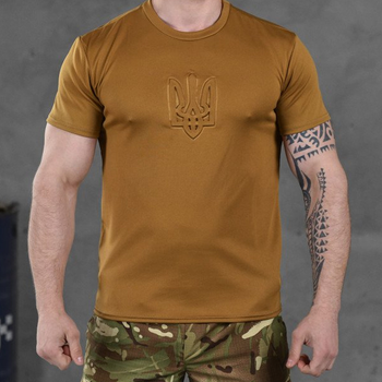Потоотводящая мужская футболка Punishment с принтом "Герб" койот размер S