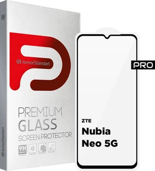 Захисне скло для смартфона ZTE Nubia Neo 5G ArmorStandart Pro Black (ARM70678)