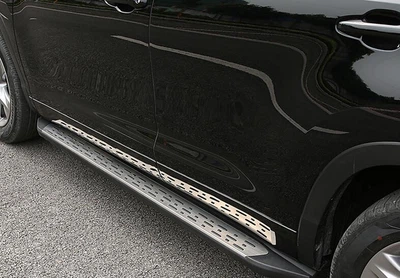 Пороги боковые AVTM для Toyota Highlander 2015-, (OEMST11103)