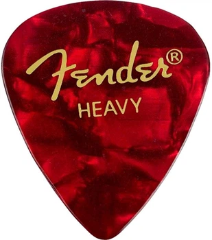 Медіатор Fender 351 Shape Premium Picks Red Moto Heavy