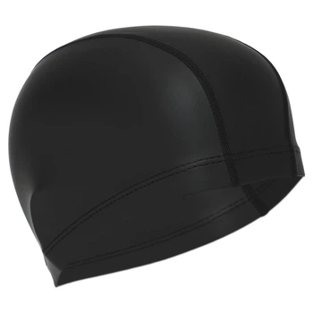 Шапочка для плавання SP-Sport Черный (PU-1BB)