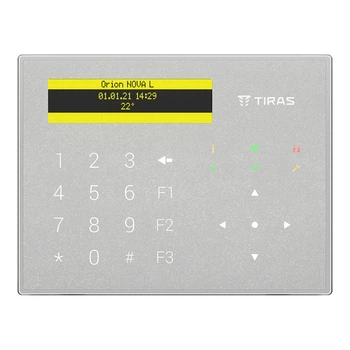 Клавіатура Tiras Orion K-GLCD gray