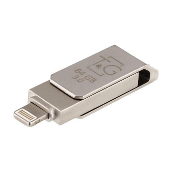 Флеш пам'ять 64Gb T&G 3.0 Metall 008 - Lightning