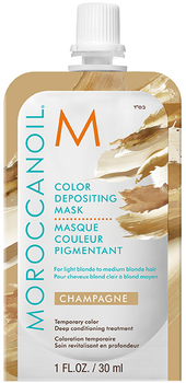 Маска з ефектом кольору Moroccanoil Color Depositing Mask колір Champagne 30 мл (7290113140608)
