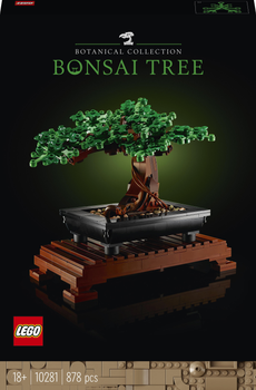 Конструктор LEGO Botanicals Дерево бонсай 878 деталей (10281)