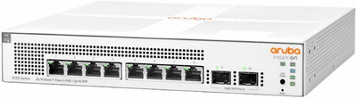 Комутатор HP Aruba Instant On 1930 8G Class4 PoE 2 SFP (190017355238)