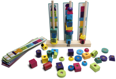 Zestaw zabawek Bs Toys Stack Towers (8717775443704)