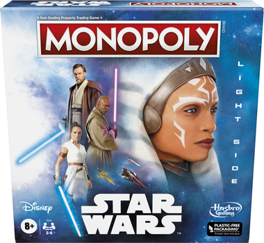 Настільна гра Hasbro Star Wars Light Side Monopoly (5010996169655)
