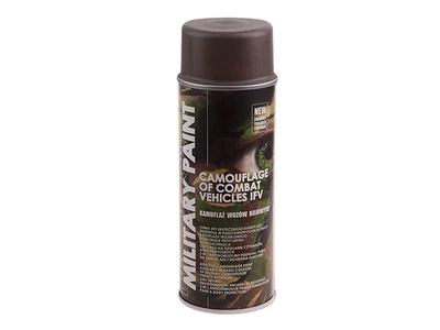 Краска аэрозольная грязно коричневая Deco Color Military Paint/mud brown RAL 8027 400мл