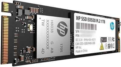 Dysk SSD HP EX920 NVMe 512GB M.2 2280 PCIe 3.0 x4 3D NAND (TLC) (2YY46AA#ABB)
