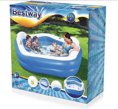 Надувний басейн BESTWAY SPA 213 x 207 см B54153 (6942138972115)