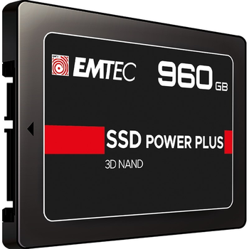 SSD диск Emtec X150 Power Plus 960GB 2.5" SATAIII 3D V-NAND (ECSSD960GX150)