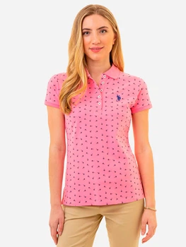 Поло женское U.S. Polo Assn 215693-ZH00A(NEW PINK) XS Розовое