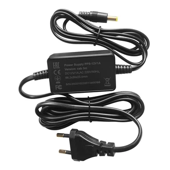 Блок живлення 12V/1A каб 3.0м