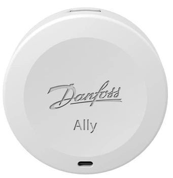 Danfoss Кімнатний датчик Ally Room Sensor, Zigbee, 1 x CR2450, білий