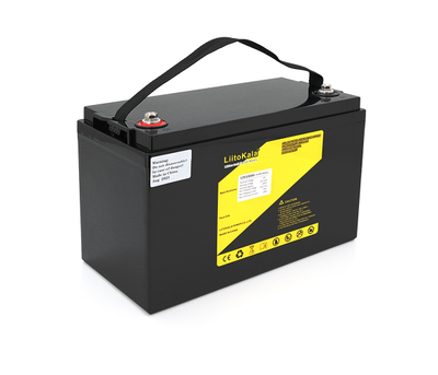 Акумуляторна батарея LiitoKala LiFePO4 12,8V 100Ah з BMS (330*170*220mm), 9.5kg
