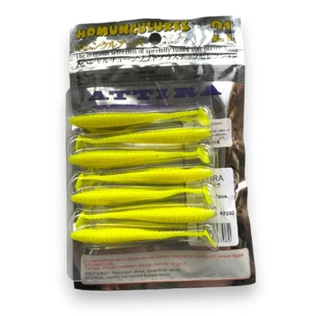 Силикон Виброхвост съедобный Attira Homunculures 3.0 (Цвет 4)