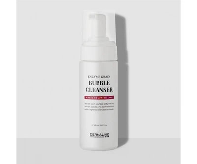 Слабокислотна ензимна пінка для профілактики комедонів DERMALINE Enzyme Grain Bubble Cleanser 160 мл (27160200)