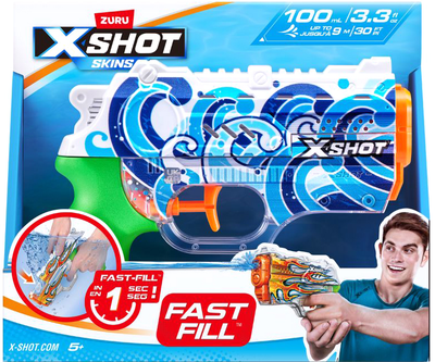 Водний бластер Zuru X-Shot Fast FIill Sins Nano Hydra (193052044181)
