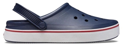 Крокси чоловічі сабо Crocs Off Court navy 42 (EU 42-43) сині