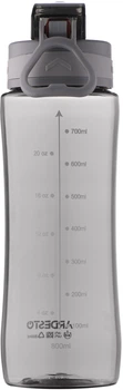 Бутылка для воды Ardesto Purity пластик 800 мл Серая (AR2280PG)
