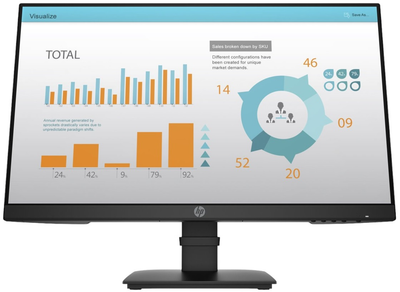 Монітор 23.8" HP P24 G4 IPS 1920 x 1080 px Full HD чорний (1A7E5AA#ABB)