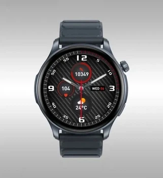 Смарт-годинник Zeblaze Btalk 3 Pro Black (розмова, тонометр, пульсоксиметр) AMOLED екран