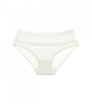 Ажурные трусы слипы для девочки - Donella - 417143 - 86-92 см - Белый