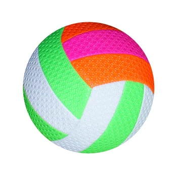 М'яч волейбольний для дозвілля RollerUA №5 White/Green/Orange 15131034