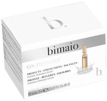 Защитные ампулы для лица Bimaio Ox-defense 10 шт x 2 мл (8436044674181)