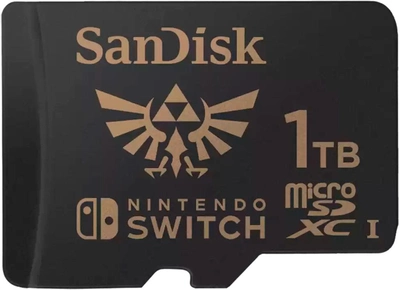 Карта пам'яті SanDisk MicroSDXC 1TB UHS-I For Nintendo Switch (SDSQXAO-1T00-GN6ZN)