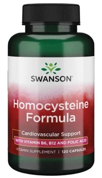 Дієтична добавка Swanson Homocysteine Formula 120 капсул (087614114187)