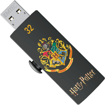 Pendrive Emtec M730 32GB USB 2.0 Harry Potter Hogwarts Black (ECMMD32GM730HP05)