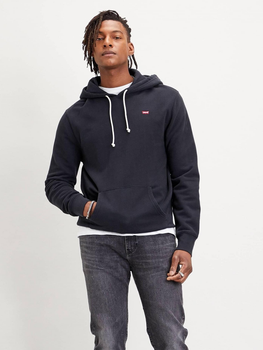 Bluza męska z kapturem kangurka Levi's The Original Hm Hoodie 34581-0001 2XL Czarna (5400898433945)