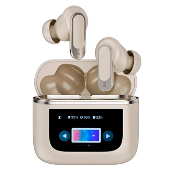 Навушники BauTech TWS Earbuds Бежевий (1013-884-01)