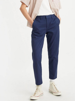 Spodnie damskie Levi's Essential Chino A4673-0002 26-29 Granatowe (5401105459512)