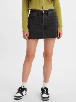 Спідниця джинсова міні літня пряма жіноча Levi's Icon Skirt A4694-0000 28 Theres A Storm Comi (5401105466671)