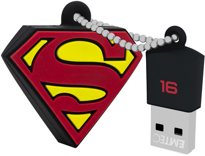 Флеш пам'ять USB Emtec DC Comics Collector Superman 16 GB USB 2.0 (ECMMD16GDCC01)