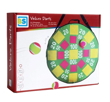 Набір для гри Bs Toys Velcro Darts (8717775443650)