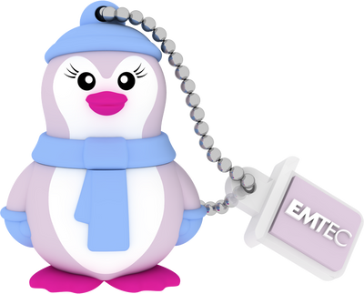 Флеш пам'ять USB Emtec Blister Animalitos (Miss Penguin) 16GB USB 2.0 (ECMMD16GM336)