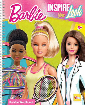 Скретч-блокнот для малювання  Lisciani Barbie Inspire Your Look (304-12617)