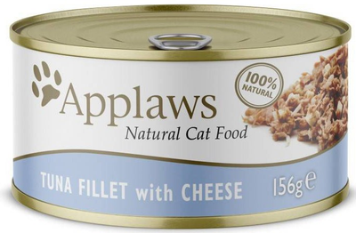 Вологий корм для котів Applaws Wet Cat Food Tuna Fillet with Cheese 156 г (5060122490221)
