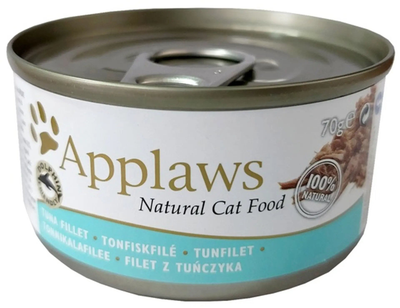 Вологий корм для котів Applaws Wet Cat Food Tuna Fillet 70 г (5060122490023)