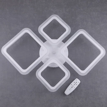 Люстра светодиодная-LED ромбы DIMMER Sneha (9982365331/2+2 WHITE)