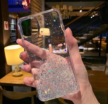 Блискучий чохол із срібною фольгою Samsung Galaxy A05 (SM-A055F)