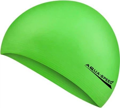 Шапочка для плавания Aqua Speed Soft Latex 5727 (122-04) Neon Green