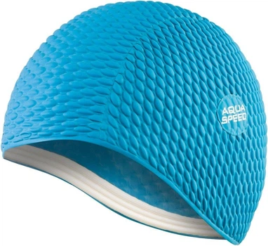 Шапочка для плавания Aqua Speed Bombastic (104-01) Light Blue