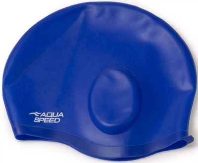 Шапка для плавания Aqua Speed EAR CAP Comfort 9891 синий Уни OSFM